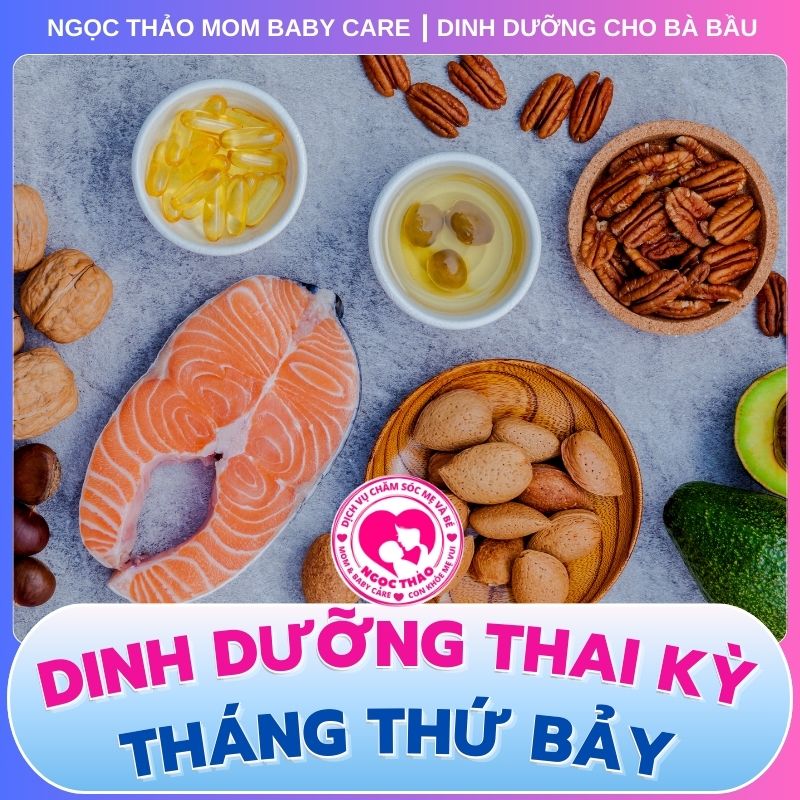 Thực phẩm giàu DHA cho bà bầu mang thai tháng thứ 7